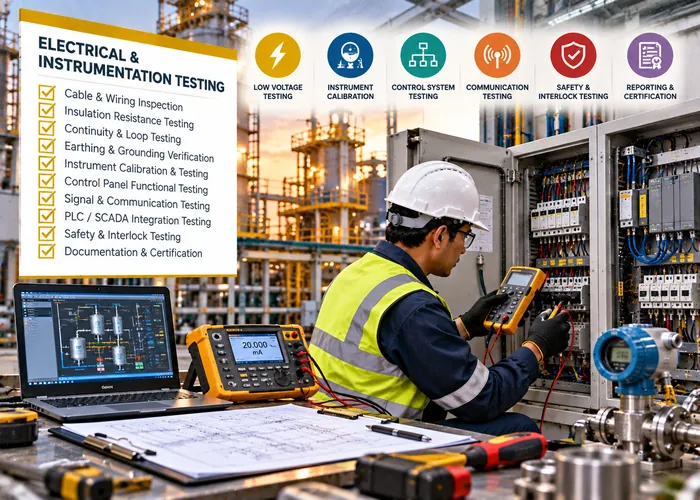 Electrical & Instrumentation Testing