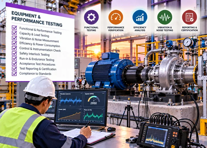Equipment & Performance Testing